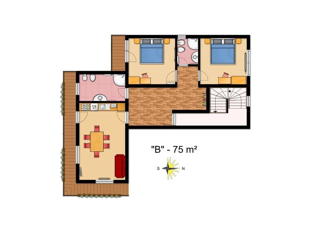Ciasa Col Cuch Apartment La Villa  Luaran gambar